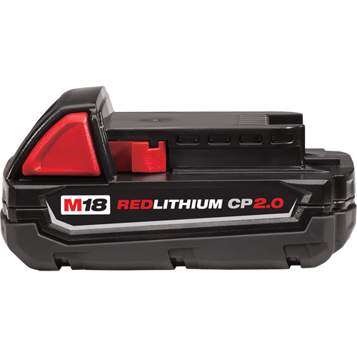 Bloc-piles M18 Redlithium, Lithium-ion, 18 V, 2 A We Share Industrial Supply
