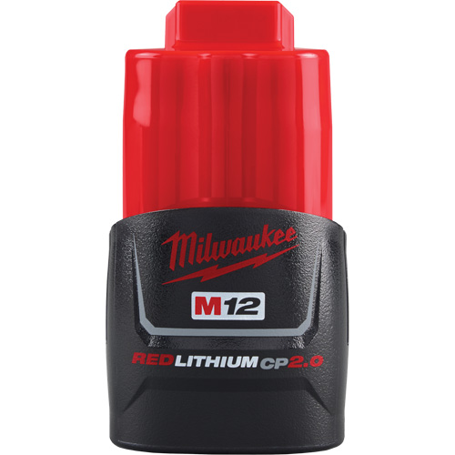 M12 Redlithium 2.0 Battery, Lithium-Ion, 12 V, 2 A We Share Industrial Supply