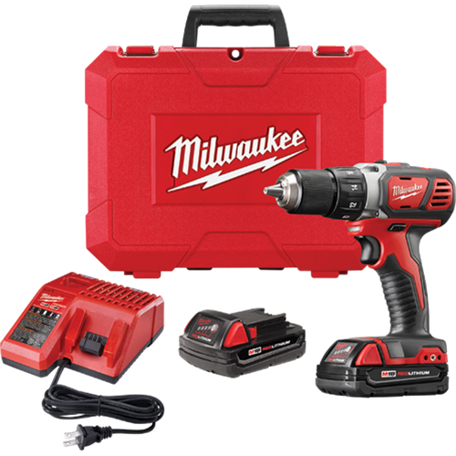 Ensemble perceuses/visseuses compactes M18, Lithium-ion, 18 V, Mandrin 1/2", Couple 500 lb-po We Share Industrial Supply