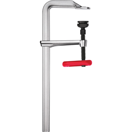 Serre-joints &agrave; coulisse avec poign&eacute;e ergonomique pour service normal, 8" (203,2 mm), Force de serrage 2800 lb We Share Industrial Supply