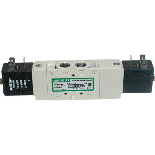&eacute;lectrovannes pilotes &agrave; 5 voies 2 positions et 4 voies, Tuyau de 3/8", 150 psi We Share Industrial Supply