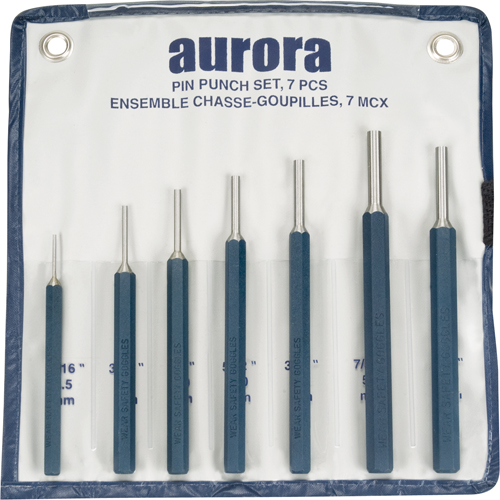 Pin Punch Set, 7 Pieces We Share Industrial Supply