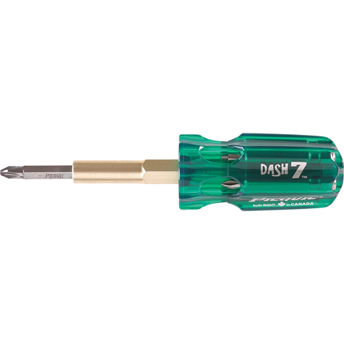 Dash 7 Multi-Bit Screwdrivers, 2" L We Share Industrial Supply