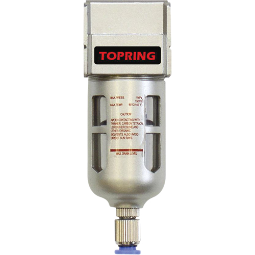 Filtreurs, Modulaire, 3/8" NPTF, Drain Semi-automatique, Pour Eau We Share Industrial Supply