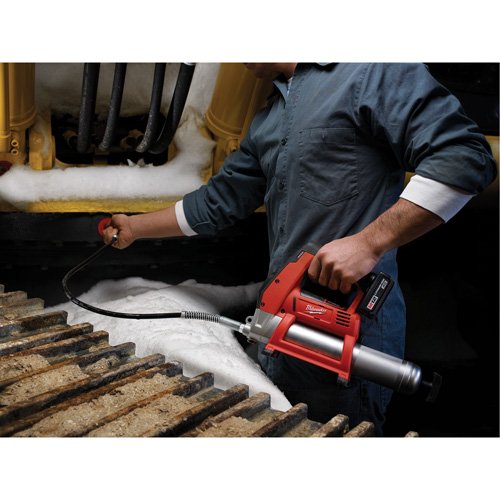 M12 Cordless Grease Gun (Tool Only), Lithium-Ion, 12 V We Share Industrial Supply
