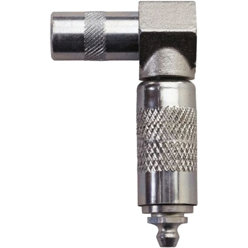 Coupleur &agrave; angle droit pour pistolet graisseur We Share Industrial Supply