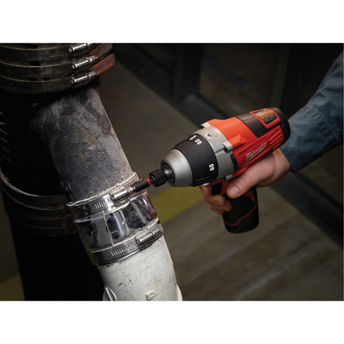 Tournevis sans fil sans moyeu M12 (outil seulement), Lithium-ion, 12 V, Couple 80 lb-po We Share Industrial Supply