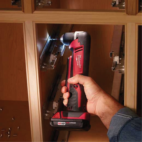M18 Cordless Right Angle Drill (Tool Only), 18 V, 3/8" Chuck, Lithium-Ion We Share Industrial Supply