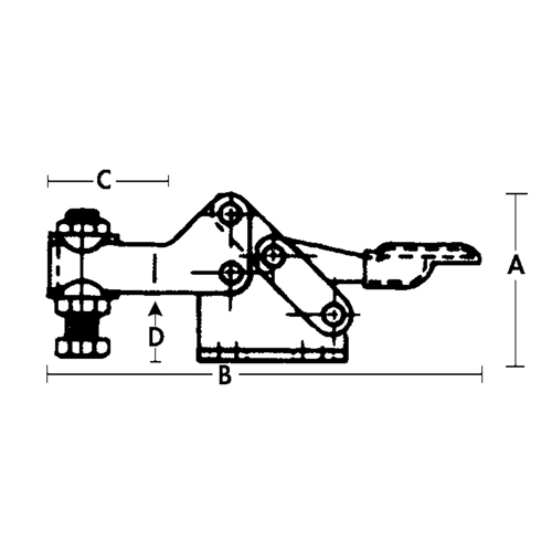 Brides de fixation horizontale - S&eacute;rie 205 We Share Industrial Supply