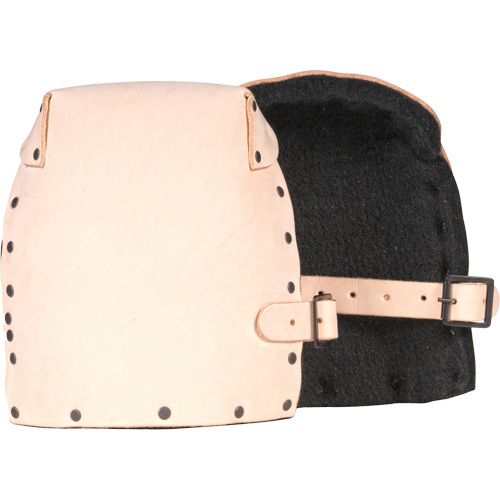 Hard Shell Knee Pads, Buckle Style, Leather Caps, Foam Pads We Share Industrial Supply