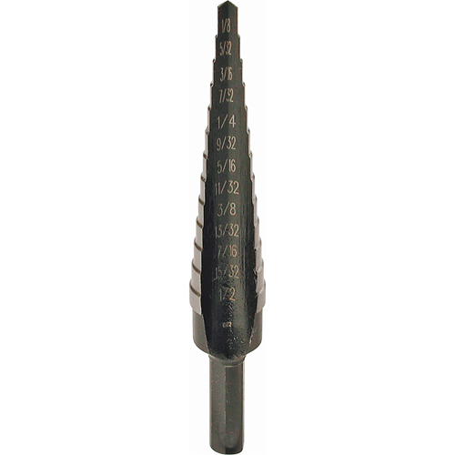 Step Drills, 1/32" Increments We Share Industrial Supply