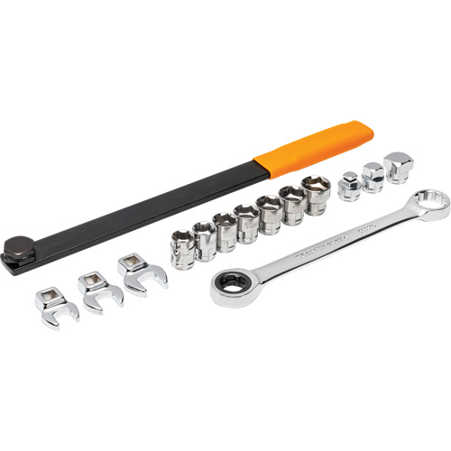 Ensemble d'outils &agrave; rochet avec ceinture serpentine 15 mcx We Share Industrial Supply