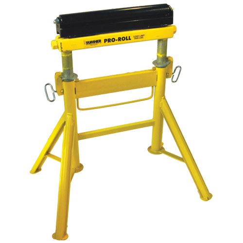 Pro Roll Pipe Stand, 2000 lbs. Load Capacity, 36" Pipe Capacity We Share Industrial Supply