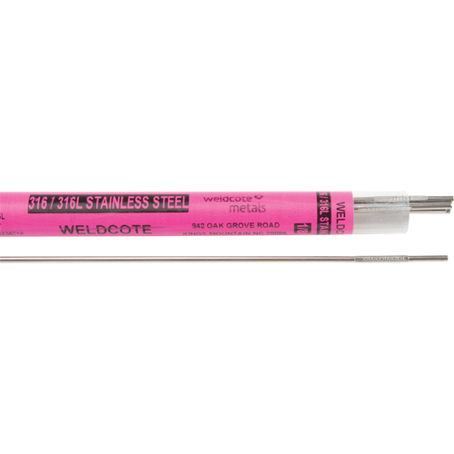 Baguettes pour soudage TIG en longueurs de 36", 1/8", Acier inoxydable We Share Industrial Supply