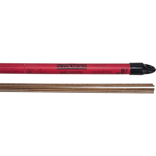 Baguettes pour soudage TIG en longueurs de 36", 1/8", Bronze silicon&eacute; We Share Industrial Supply