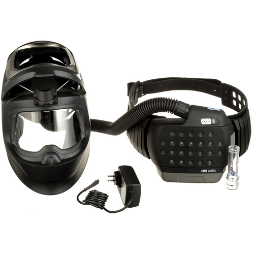Respirateur d'&eacute;puration d'air propuls&eacute; Adflo, Masque de soudage, Pile Lithium-ion We Share Industrial Supply
