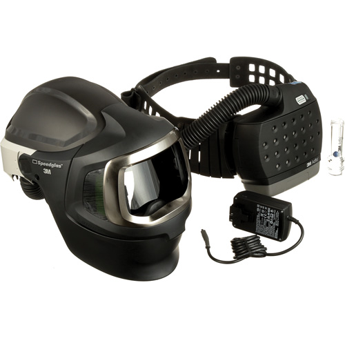 Respirateur d'&eacute;puration d'air propuls&eacute; Adflo, Masque de soudage, Pile Lithium-ion We Share Industrial Supply