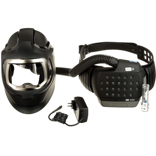 Respirateur d'&eacute;puration d'air propuls&eacute; Adflo, Masque de soudage, Pile Lithium-ion We Share Industrial Supply