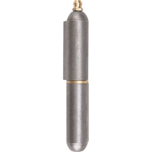 Weld-On Hinge, 0.63" Dia. x 3.937" L, Mild Steel w/Fixed Steel Pin We Share Industrial Supply