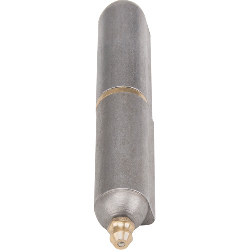 Weld-On Hinge, 0.63" Dia. x 3.937" L, Mild Steel w/Fixed Steel Pin We Share Industrial Supply