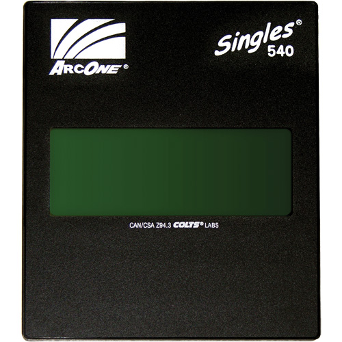 ArcOne&reg; Singles&reg; High Definition Auto-Darkening Welding Lens, 5" W x 4" H Viewing Area, For Use With ArcOne&reg; We Share Industrial Supply