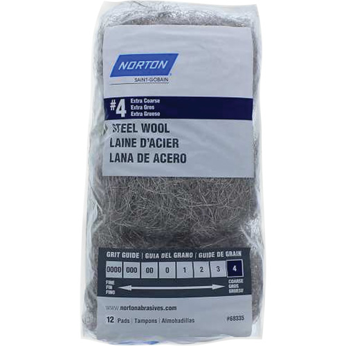Steel Wool, Roll, Grade 4 We Share Industrial Supply