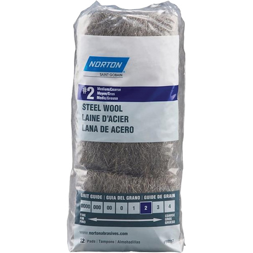Steel Wool, Roll, Grade 2 We Share Industrial Supply