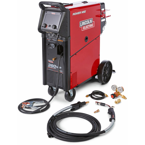 POWER MIG&reg; 360MP Multi-Process Welder, 208 V/230 V/460 V/575 V, 1 Ph, 50/60 Hz We Share Industrial Supply