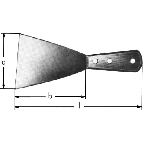 Couteaux &agrave; mastiquer & spatules We Share Industrial Supply