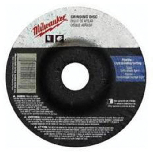Meule, 4-1/2" x 1/4", Arbre 7/8", Zirconium, Type 27 We Share Industrial Supply