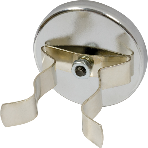 Aimants ronds avec supports, 2-5/16" lo x 2" la We Share Industrial Supply