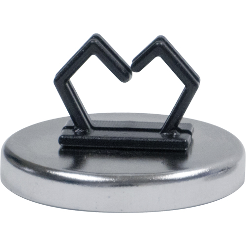 Aimants ronds avec supports, 3/4" lo x 3/4" la We Share Industrial Supply