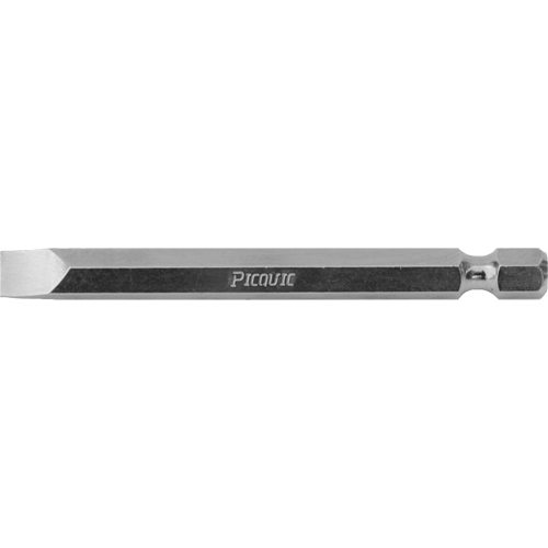 Embout de rechange pour tournevis multi embouts Sixpac Plus, Fente, 9/32", Prise 1/4" We Share Industrial Supply