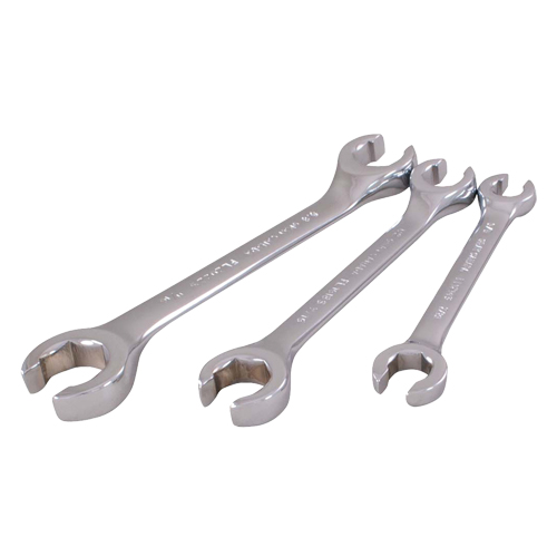 Wrench Set, Flare Nut, 3 Pieces, Imperial We Share Industrial Supply