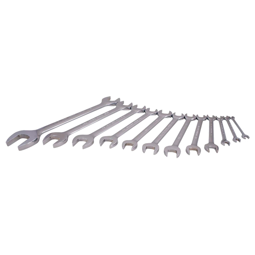 Wrench Set, Open-Ended, 12 Pieces, Imperial We Share Industrial Supply