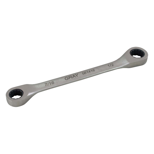 Cl&eacute; &agrave; cliquet polygonale double pour engrenage, 12 pans, 5/16" x 3/8", Fini Ordinaire We Share Industrial Supply