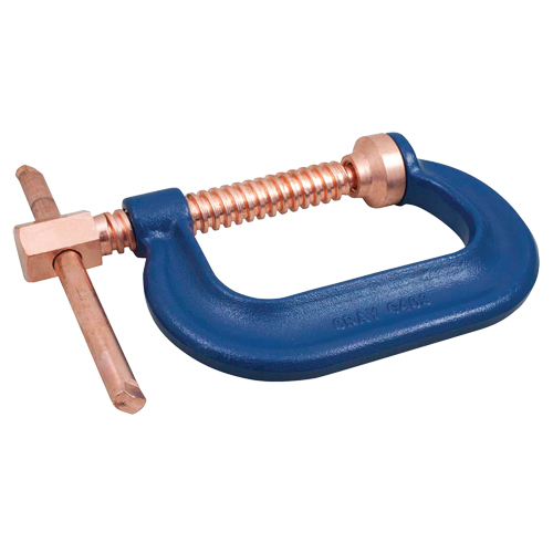Serre-joint en C, Capacit&eacute; de 8" (203 mm), Profondeur de gorge de 4-1/2" (114 mm) We Share Industrial Supply