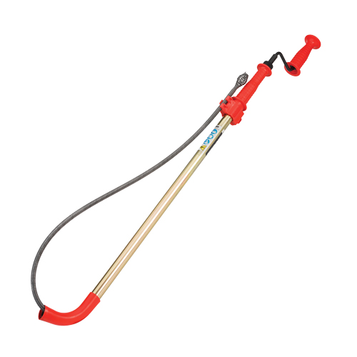 D&eacute;gorgeoir pour toilette, Manuel, Tulipe, 6' Longueur du c&acirc;ble, 1/2" Diam&egrave;tre du c&acirc;ble We Share Industrial Supply