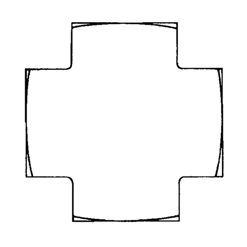 Cross 1/8" NPT We Share Industrial Supply
