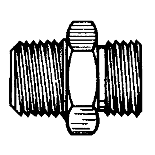 Reducer/Adapter Fitting, 1/4" x 1/8" Dia, Brass We Share Industrial Supply