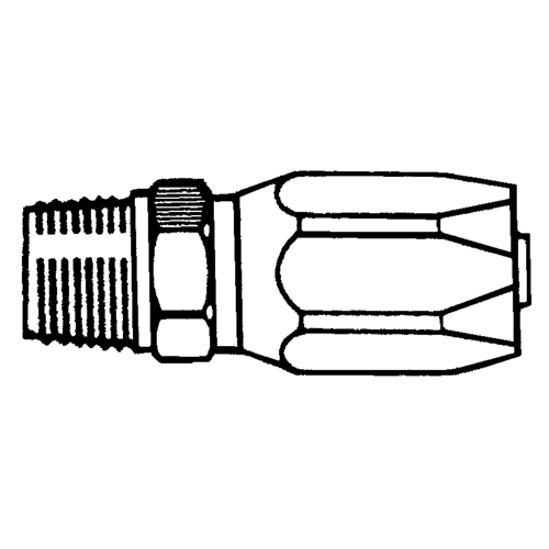 Fittings - Reusable Hose Fittings, 1/2" Dia., Brass We Share Industrial Supply