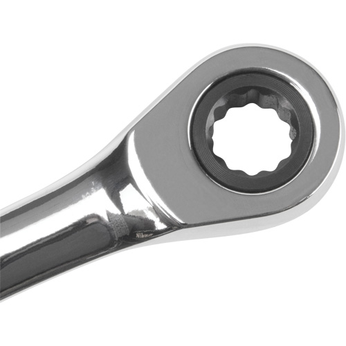 SAE Ratcheting Combination Wrench, 12 Point, 1/4", Chrome Finish We Share Industrial Supply