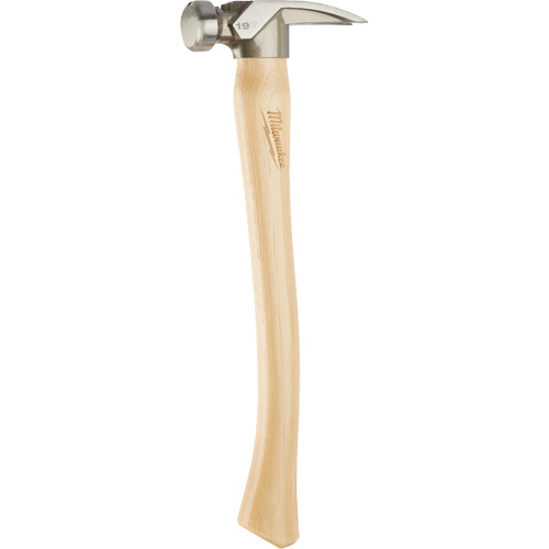 Smooth Face Framing Hammer, 19 oz., Wood Handle, 16" L We Share Industrial Supply