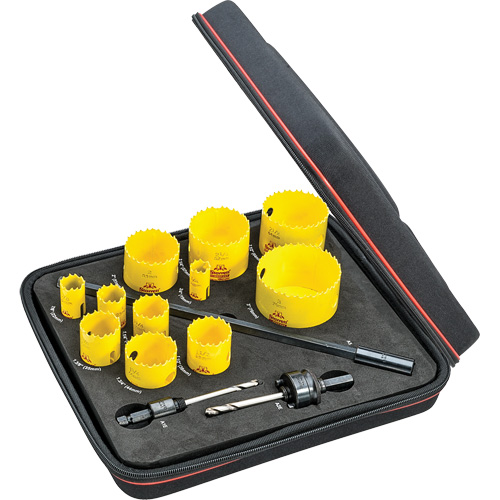 Trousse de scies-cloches industrielles, 14 morcea We Share Industrial Supply