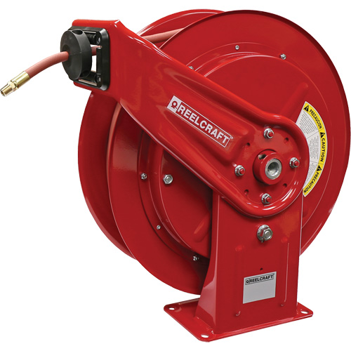 HD70000 Mobile Base Hose Reel, Air/Water, 3/8" x 100', Single Hose, 300 psi We Share Industrial Supply