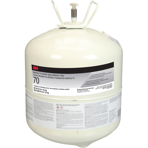 Scotch-Weld HoldFast 70 Spray Adhesive, Clear, Canister We Share Industrial Supply