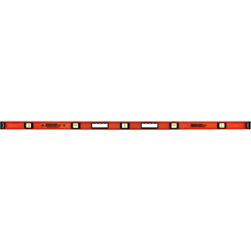 Heavy Duty Level, I-Beam, 72" L, Aluminum, 5, Non-Magnetic We Share Industrial Supply