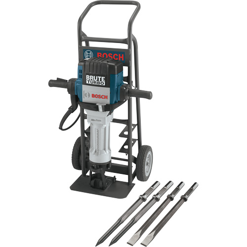 Brute Turbo Breaker Hammer with Deluxe Cart We Share Industrial Supply