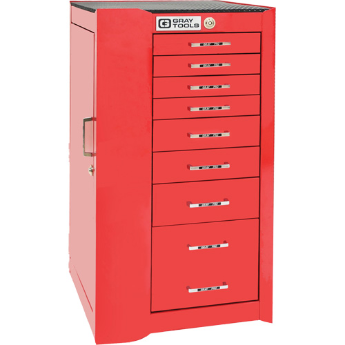 Armoire compl&eacute;mentaire gauche de s&eacute;rie Pro+, 8 tiroirs, 19" la x 19" p x 36-1/2" h, Rouge We Share Industrial Supply