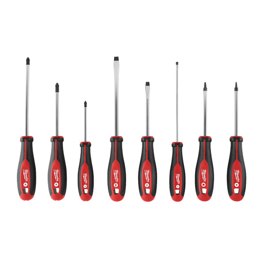 Screwdriver Set with Square Drive, 8 Pcs., Magnetic We Share Industrial Supply
